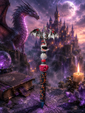 Red & Black Dragon Pen
